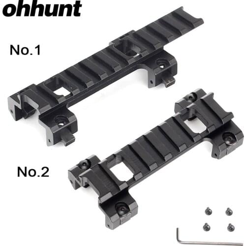 Ohhunt MP5 G3 Model 3 Bidirectional Clamp Mount Hunting Scope Mount 21mm Picatinny Rail Adapter for Tactical Riflescope
