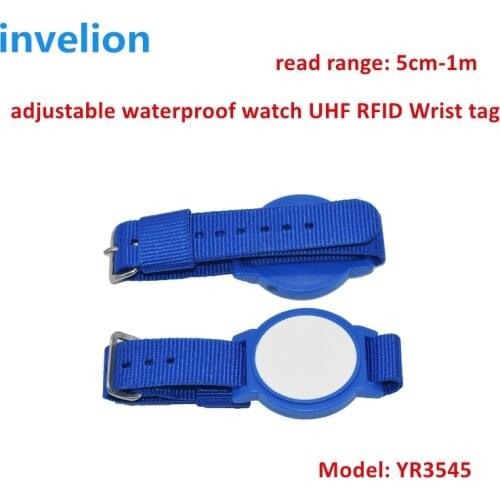 OEM Wholesale uhf wristband rfid waterproof bracelet adjustable epc gen2 ultralight wrist can logo printing for sports events