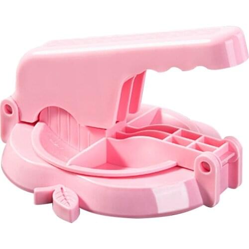 Plastic Dumpling Molds Chinese Food Jiaozi Maker Dough Press Dumpling Pie Ravioli Hand Mould Kitchen Creative DIY Tools