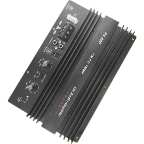 12V 1000W Amplifier Board Mono Car Audio Power Amplifier Powerful Bass Subwoofers Amp for Car Modification PA-80D