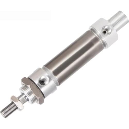 Stainless Steel Double Action MA type 16/20/25/32/40 mm Bore 25/50/75/100/125/150/175/200/250/300 mm stroke pneumatic cylinder