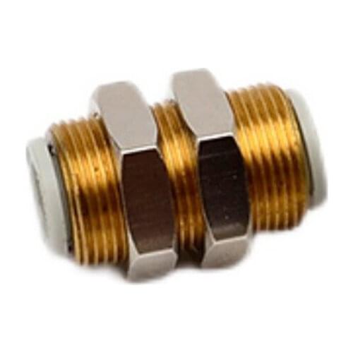 Applicable Tubing: Metric Size, Connection Thread: M, R, Bulkhead Union KQ2E04-00A KQ2E06-00A