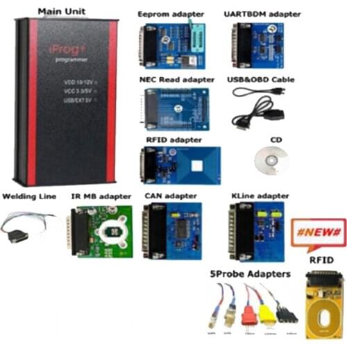 V86 Full iPROG+ Iprog Pro ECU Programmer Support For 2021 Year 3in1 IMMO Airbag Reset Replace PK Carprog Digiprog V85 Iprog