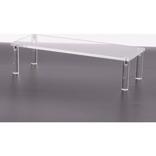 Clear Acrylic Cosmetics Storage Rack Detachable Cartoon Character Ladder Frame Holder Toy Car Model Purse Perfume Display Stand