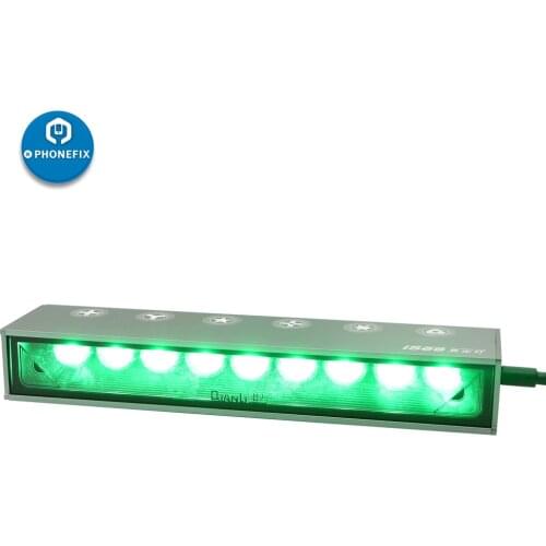 QianLi Dustproof Lamp Dust Scanner Light Detection Lamp Fingerprint Scratch Screen Dust Display Lamp for iPhone Repair