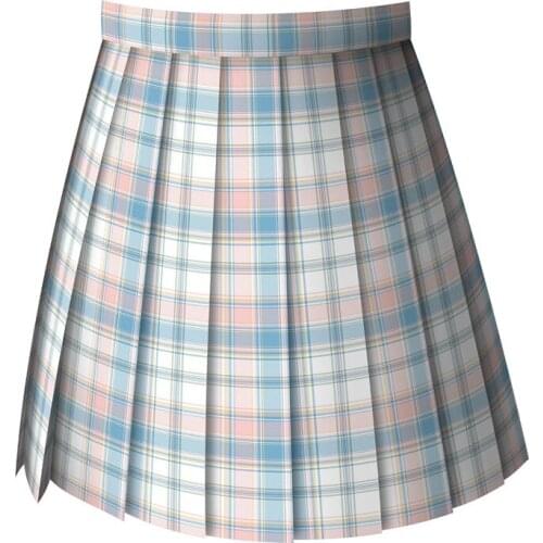 School Girl Cosplay Plaid JK Skirt Japanese Anime School Uniform Skirt