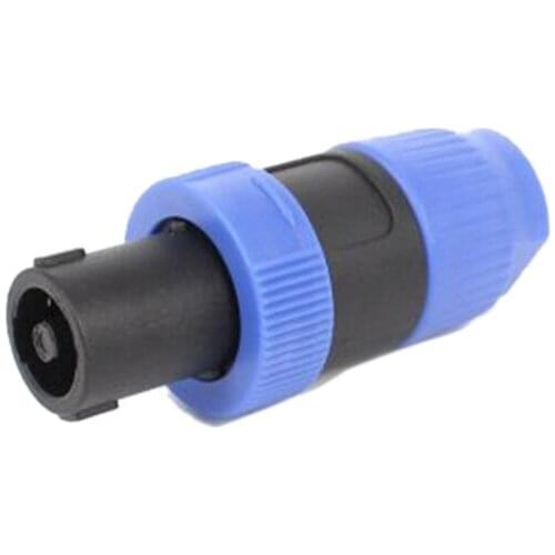 Stage Speaker Adapter 4-Pin Plug Cannon Head Audio Amplifier 4-Pin Carron Ohm Socket for Canon