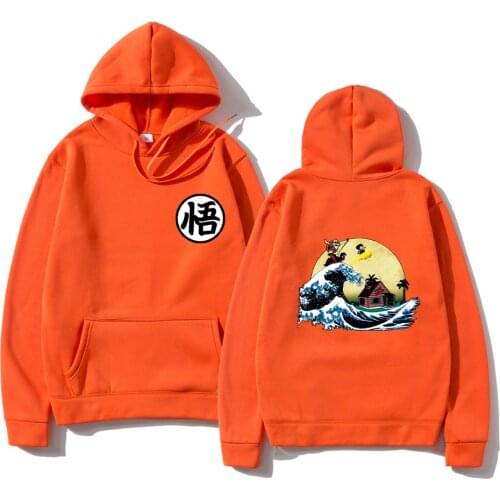 Multiple styles Japanese Anime hoodie sweatshirt men Print Turtle Goku poleron hombre Streetwear sudadera hombre Tops pullover