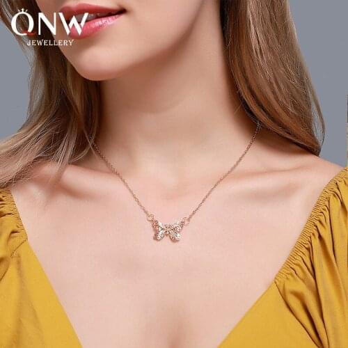 12Pcs/lot Hollow Butterfly Pendant Necklace for Women Elegant Butterfly Charms Alloy Necklace Wholesale