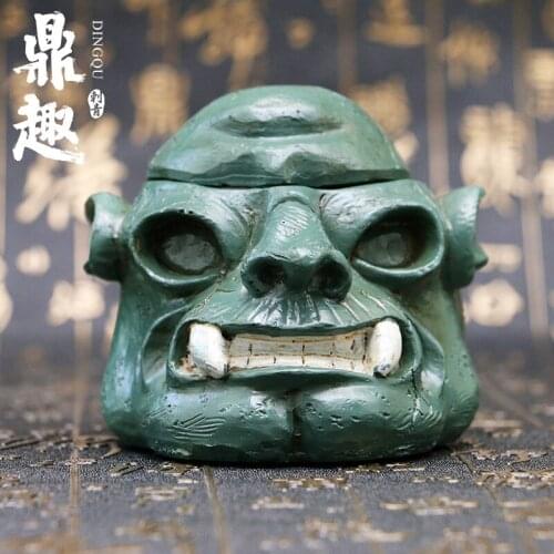 Besta SKull Type Hard Resin Tattoo Ink Cup/Caps Holder Skull Head 8 Holes Tattoo Ink Cup Holder Tattoo Accessory IA302