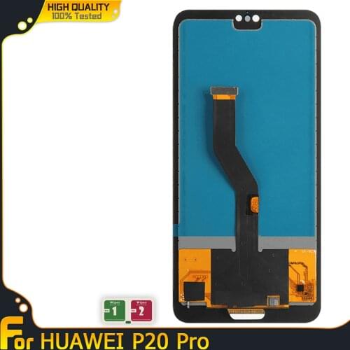 6.1" New High Quality LCD For Huawei P20 Pro CLT-L04 CLT-L09 CLT-L29 LCD Screen Display Touch Digitizer Assembly