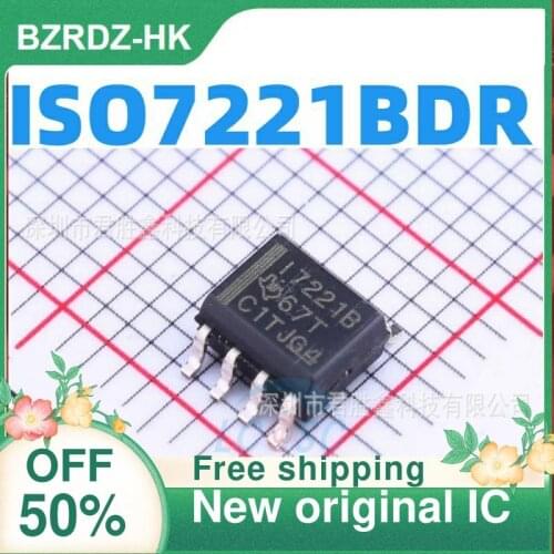2-10PCS/lot ISO7221BDR I7221B 17221B SOP8 New original IC