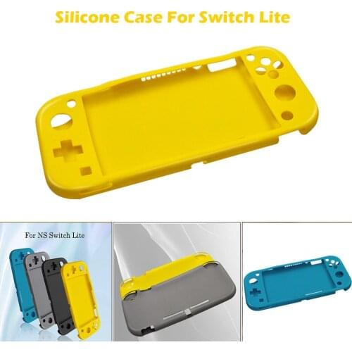 Case for Nintendo Switch Lite Silicone Protective Cases Soft Case Shell Controller Accessories Cover Anti-slip Free shipping