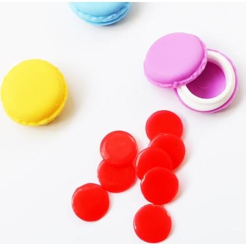 DIY Nail Tools Macaron Diamond Painting Glue Clay Storage Box Drilling Mud Embroidery Cross Stitch Storage Container