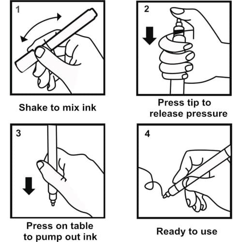 8Pc Glitter Double Line Outline Pens Drawing Graffiti Doodle Marker DIY for Kids