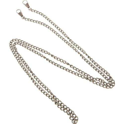 Purse Bag Strap Cross body Replacement DIY Shoulder Handbag Handle Metal Chain