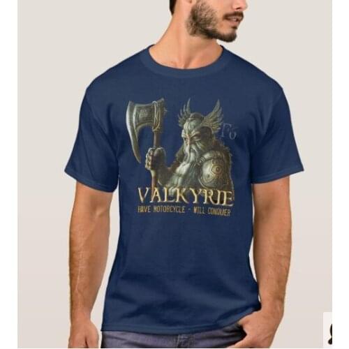 Have Motorcycle Will Conquer. F6 Valkyrie Heavy Motobike Rider T-Shirt. Summer Cotton O-Neck Short Sleeve Mens T Shirt New S-3XL