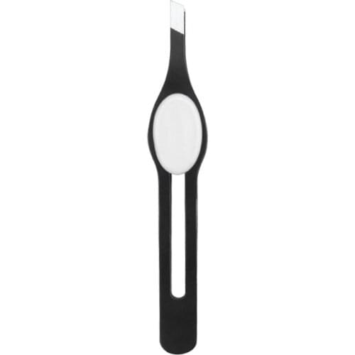 1PC Professional Eyebrow Tweezer Stainless Steel Hair Removal Eye Brow Eyebrow Tweezers Clip Gold Women Beauty Makeup Tools TSLM