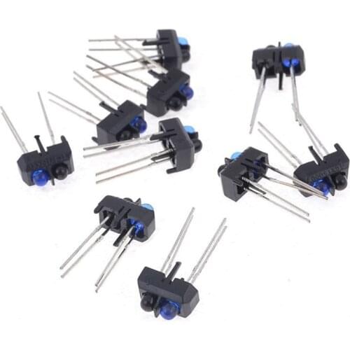 10 pcs TCRT5000L TCRT5000 Reflective Infrared Optical Sensor Photoelectric Switches