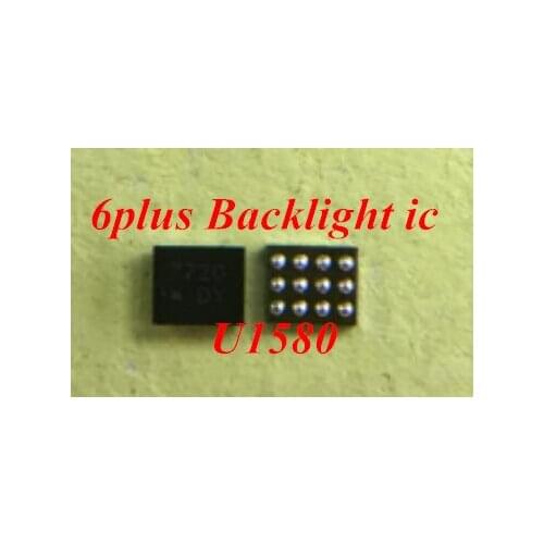 2pcs/lot For Phone 6 Plus 5.5inch Backlight ic light control chip ic U1580 12 pins