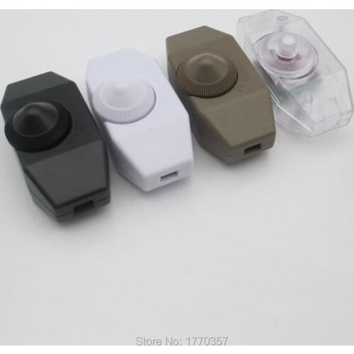 5PCS dimmer switches gear rotating voltage temperature switch table lamp dimming regulator adjusting the voltage speed 220V