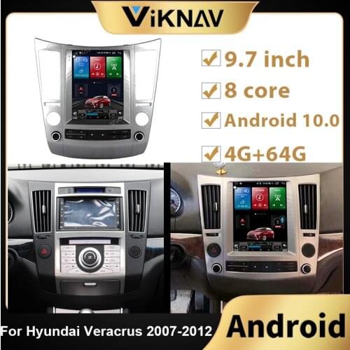 128G Android car radio GPS navigation for Hyundai Veracrus 2007 2008 2009 2010 2011 2012 DVD stereo receiver multimedia player
