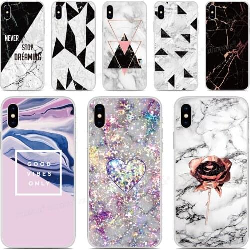 Black Marble Cover For ZTE Blade A7 A5 A3 L8 2019 2020 Axon 11 SE 10 Pro 5G A7s V10 V2020 Vita 20 Smart Libero S10 Phone Case