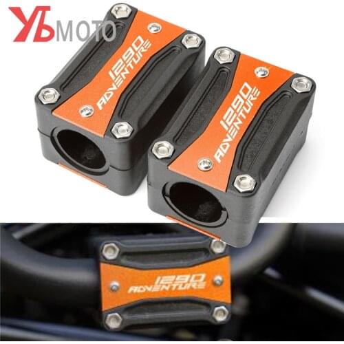For KTM Adventure 1050 1090 1190 1290 Super Adventure Adv 22/25/28mm Motorcycle Protective Cover Bar Bumper Decorative Block
