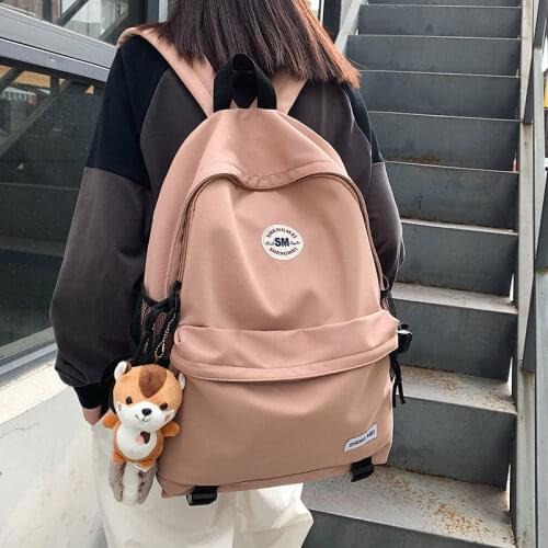 Fashion Women Backpack waterproof Nylon Female Schoolbag College Girl Bookbag Lady Laptop Backpack Kawaii Unisex Travel backpack