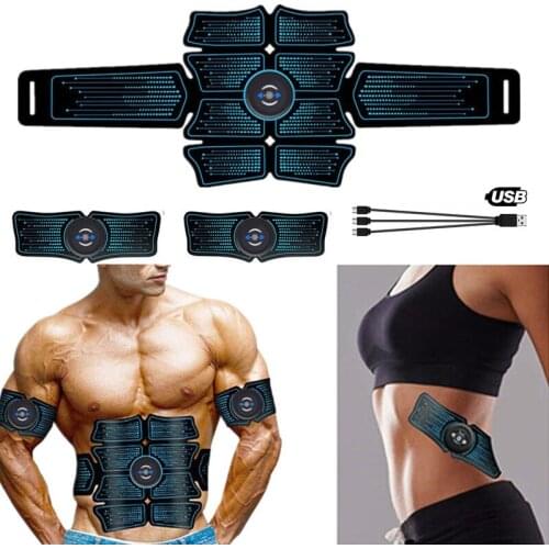 Muscle Stimulator ABS Hip Trainer Abdominal Belt Electrostimulator Muscular Exercise Home Gym Equipment Electrostimulation