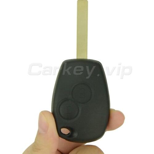 Remotekey Remote car key for Renault Clio Kangoo Master Modus Twingo 433mhz 2 button ID46 - PCF7947 VA6 key blade