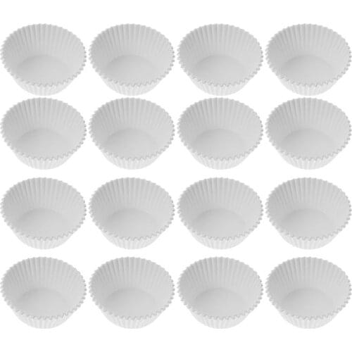 500Pcs Cupcake Cups Flutted Cupcake Liners Baking Cups Oil-Proof Holders Oil Proof Cake Paper Cup Snow Meiniang Paper Holder