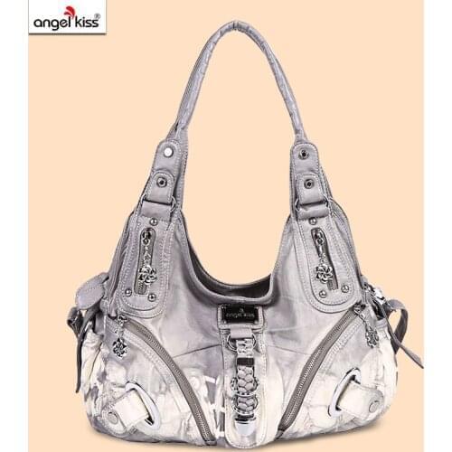 Angelkiss traditional tie-dye bag lady shoulder bag fashion retro bag high quality handbags