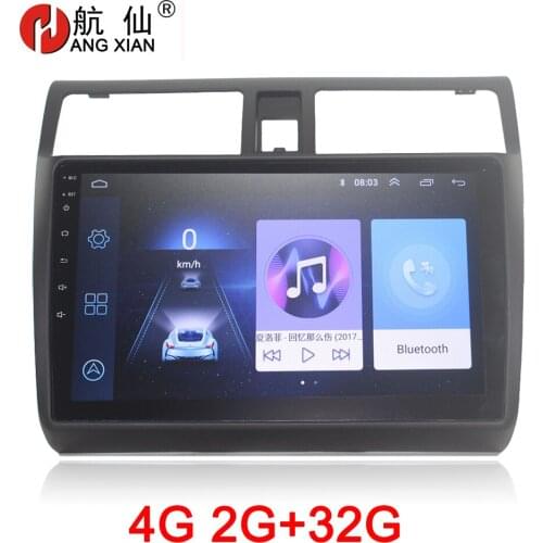 HANG XIAN 2 din car radio Multimedia for Suzuki Swift 2005-2016 car dvd player GPS navi car accessory with 2G+32G 4G internet