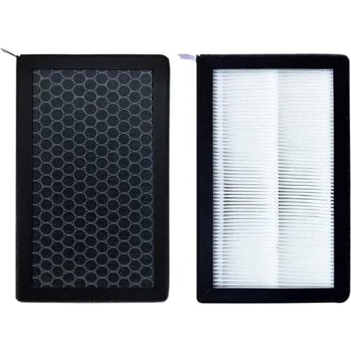 For Tesla Model 3 Air-Filter HEPA 2 Pack with Activated Carbon Air Conditioner Replacement Cabin Air-Filters