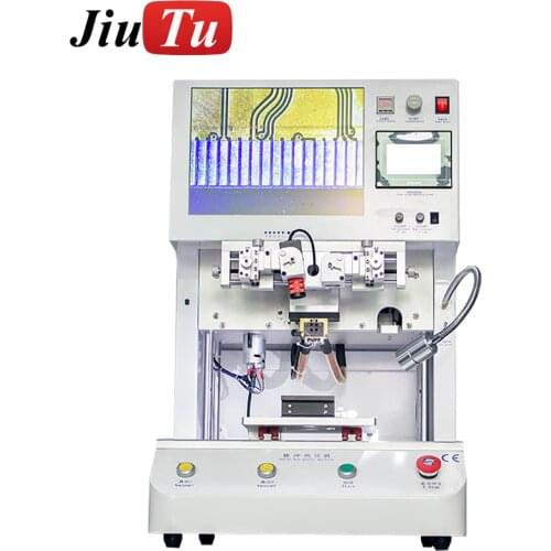 Flex Cable Machine LCD Screen Repair Machine Pulse Hot Press LCD Flex Cable Ribbon FPC ACF Bonding Machine with 12.1inch Display