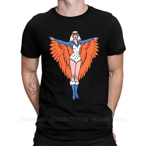 Sorceress Print Cotton T-Shirt Camiseta Hombre He-Man and The Masters of The Universe Men Fashion Graphic T Shirts Streetwear