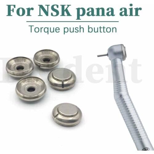 5pcs Dental push button Torque NSK PANA AIR back cap for High speed handpiece Head Cap covers For NSK handpiece