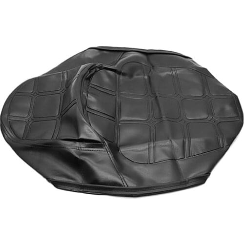 Soft Seat Cushion Cover Water Proof Seat Cover For HONDA CM250C Custom CM250 C 1982 1983 CM 250 C Motorcycle Seat Parts Black