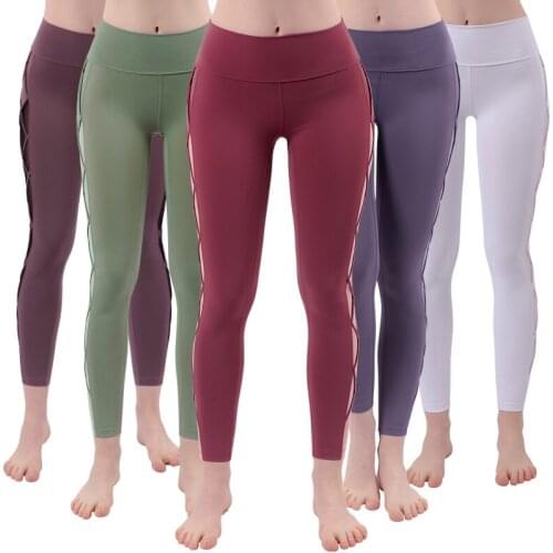 New Seamless Yoga Pant High Elastic Sports Fitness Legging Women High Waist Gym Scrunch Butt Running Training Girl Tight