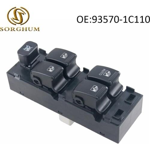 93570-1C110 935701C110 Master Electric Power Control Driver Side Window Switch For Hyundai Getz