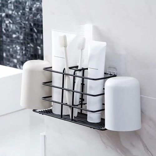 Bathroom Shelf Stainless Steel Shower Rack Corner Shelf Square Bath Shower Shelf Toothbrush Holder Storage Organizer Rack #T2P