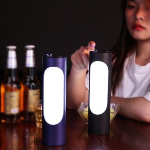 Led Charging Bar Table Lamp KTV Restaurant Cafe Desk Lamps Bedroom Bedside Restaurant Night Lights Home Loft Decor Light Fixures