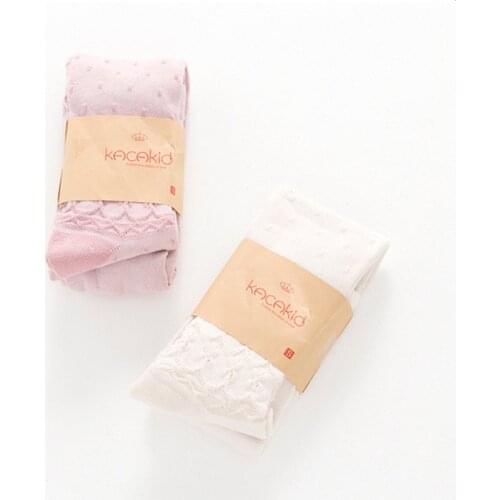 Warm Infant Baby Long Tights Stockings Kid Girl Toddler Combed Cotton Pantyhose Bottoms 1-6Y Girls