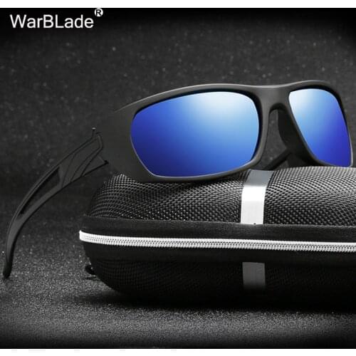 WarBlade Men Polarized Sunglasses Night Vision Glasses Driving Anti-glare Goggles Eyewear Fashion Sport Sun Glasses UV400 Oculos