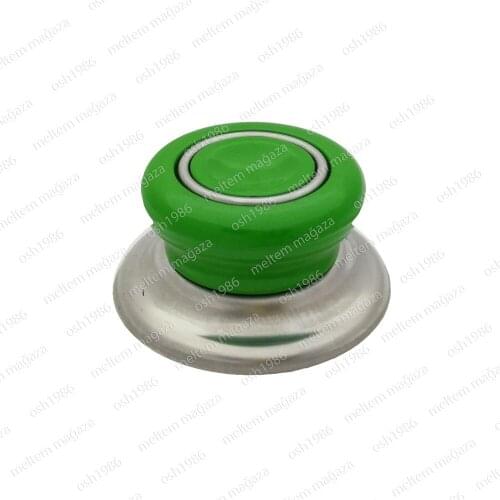1 PCS Universal Replacement Cookware Kitchen Accessory Knob Screw Handle Pan Hand Grip Handle Cover Green HT-TT0002-1