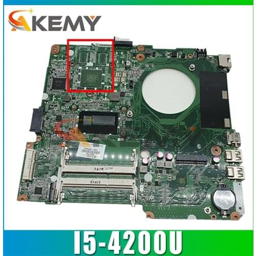 AKemy Laptop motherboard For HP Pavillion 14-N 14-F 14' Inch I5-4200U Mainboard DA0U83MB6E0
