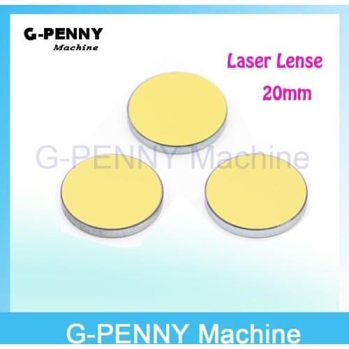Free shipping! 1PCS CO2 Laser Focus Lenses Diameter 20mm Molybdenum 50.8mm focal length for laser Engraving Cutting Machine