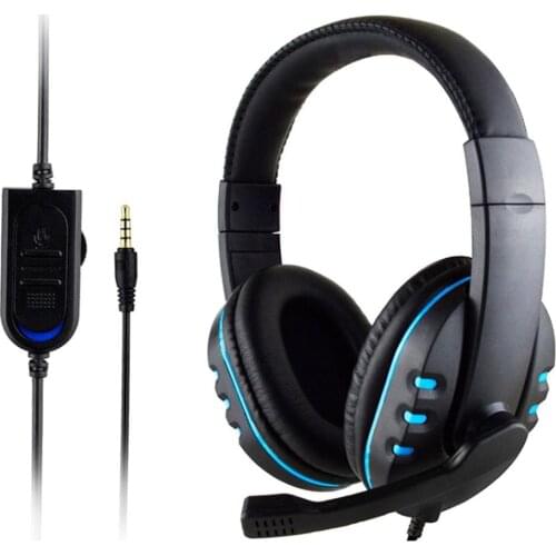 Head-Mounted Large Earphone Game Wired Headset Game Headset Microphone Dedicated Universal Large Headphones