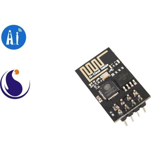 ESP-01 Ai-Thinker 2.4 GHz Wi-Fi module ESP8266EX Chip / Serial to WiFi / Wireless pass-through / AIoT Internet of things